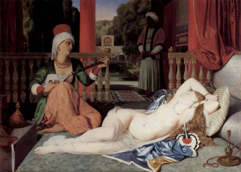 Odalisque with a Slave, Jean Auguste Dominique Ingres